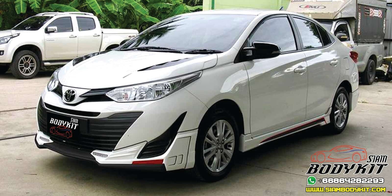 Max Speed Bodykit For Toyota Yaris Ativ Color Trgtw